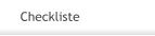 Checkliste