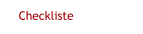 Checkliste